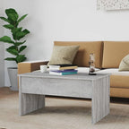 vidaXL Coffee Table Lift Top End Table Accent Side Sofa Table Engineered Wood - 31.5 x 19.9 x 16.3