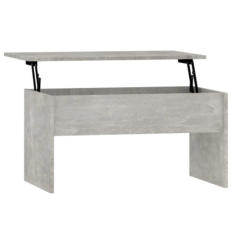 vidaXL Coffee Table Lift Top End Table Accent Side Sofa Table Engineered Wood - 31.5 x 19.9 x 16.3