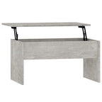 vidaXL Coffee Table Lift Top End Table Accent Side Sofa Table Engineered Wood - 31.5 x 19.9 x 16.3