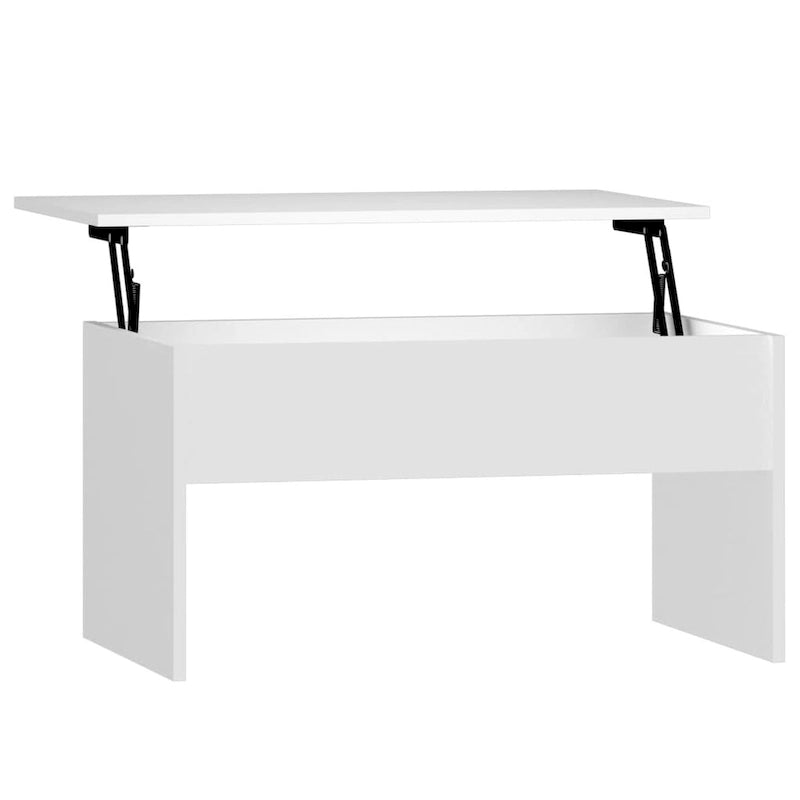 vidaXL Coffee Table Lift Top End Table Accent Side Sofa Table Engineered Wood - 31.5 x 19.9 x 16.3