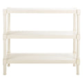 SAFAVIEH Olevia 3-Shelf Console Table - 33.8 W x 13.8 L x 29.5 H - 34Wx14Dx30H