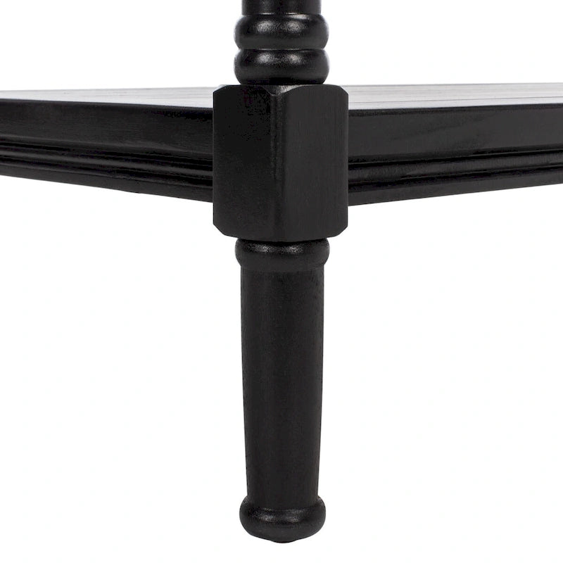 SAFAVIEH Olevia 3-Shelf Console Table - 33.8 W x 13.8 L x 29.5 H - 34Wx14Dx30H
