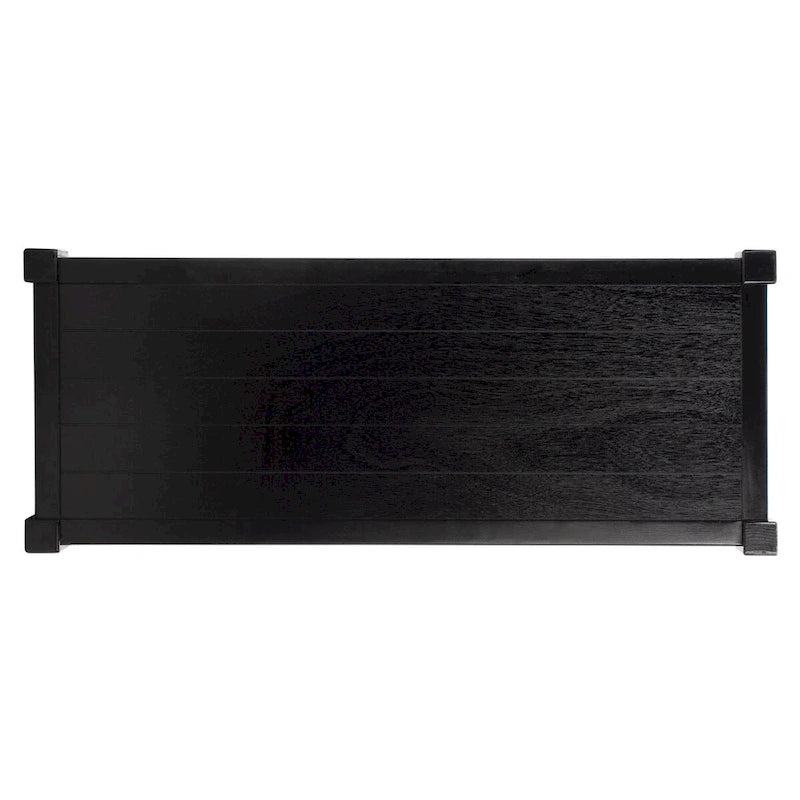 SAFAVIEH Olevia 3-Shelf Console Table - 33.8 W x 13.8 L x 29.5 H - 34Wx14Dx30H