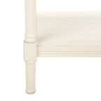 SAFAVIEH Olevia 3-Shelf Console Table - 33.8 W x 13.8 L x 29.5 H - 34Wx14Dx30H