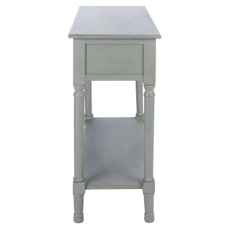 SAFAVIEH Tinnie 2-Drawer Console Table - 36 W x 13 L x 29.5 H - 36Wx13Dx30H