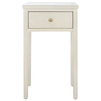 SAFAVIEH Monica End Table - 16.9 x 14.2 x 29.7 - 17Wx14Dx30H