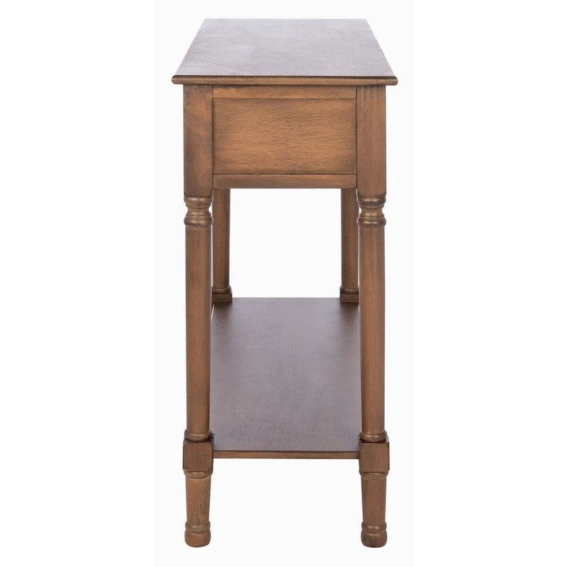 SAFAVIEH Lucetta 2-Drawer Console Table - 35.5 W x 13 L x 29.5 H - 36Wx13Dx30H