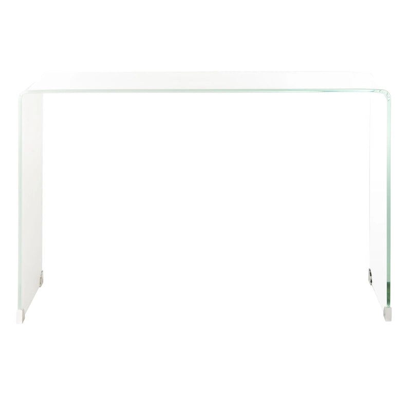 SAFAVIEH Modena Ombre Glass Console Table - Clear / Blue - 43.3 x 13.8 x 29.5 - 43Wx14Dx30H
