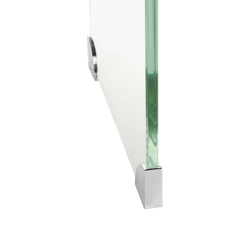 SAFAVIEH Modena Ombre Glass Console Table - Clear / Blue - 43.3 x 13.8 x 29.5 - 43Wx14Dx30H
