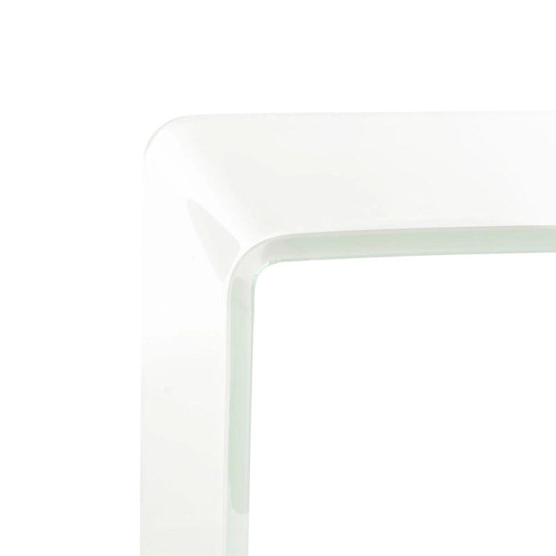SAFAVIEH Modena Ombre Glass Console Table - Clear / Blue - 43.3 x 13.8 x 29.5 - 43Wx14Dx30H