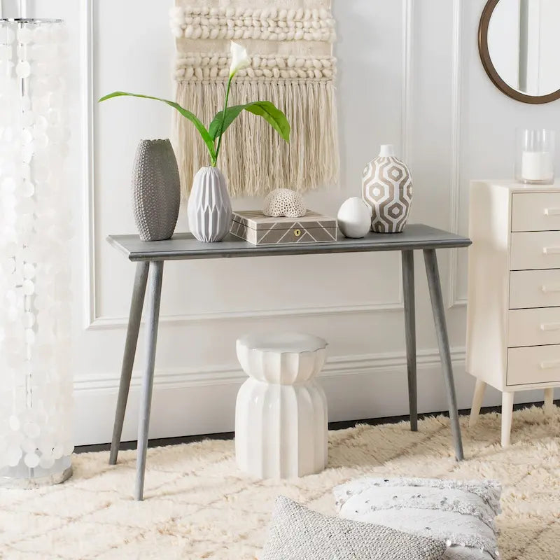 SAFAVIEH Eura Console Table - 47.3 x 15.8 x 32 - 47Wx16Dx32H