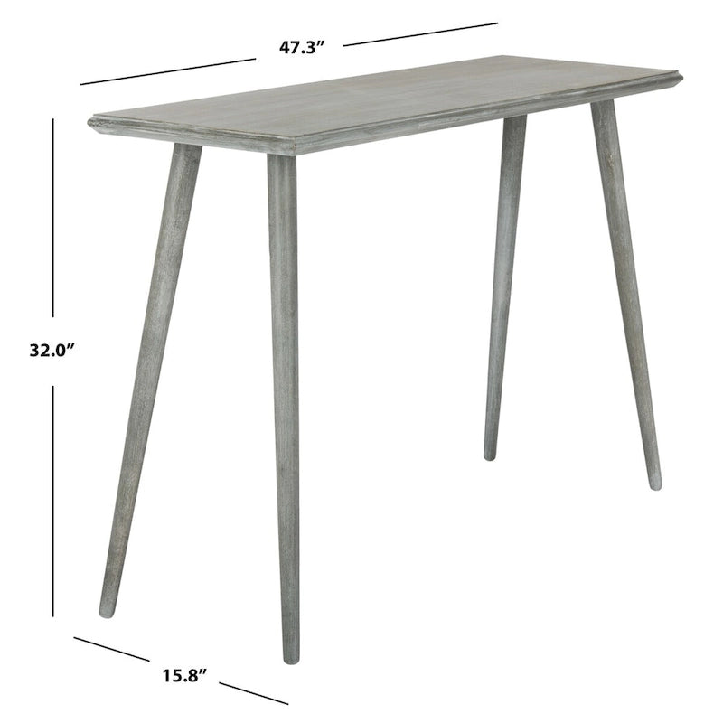 SAFAVIEH Eura Console Table - 47.3 x 15.8 x 32 - 47Wx16Dx32H