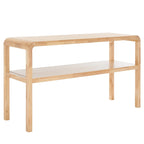 SAFAVIEH Maybell 2-Tier Console Table - 32 W x 15 D x 30 H - 53Wx17Dx30H