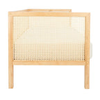 Mandie Rattan Sofa - 29 W x 62 D x 30 H - 29Wx62Dx29H