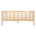 Mandie Rattan Sofa - 29 W x 62 D x 30 H - 29Wx62Dx29H