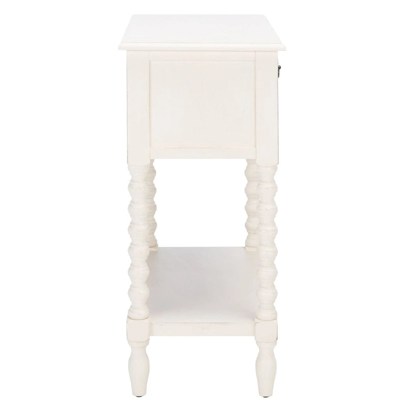 SAFAVIEH Ivie 3-Drawer Console Table - 23.5 W x 13 L x 29.5 H - 23.5 W x 13 L x 29.5 H - 24Wx13Dx30H