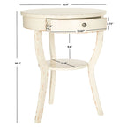 SAFAVIEH Mercedes End Table - 22 x 22 x 30.3 - 22Wx22Dx30H