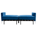 SAFAVIEH Ayana Contemporary Velvet Foldable Futon Bed