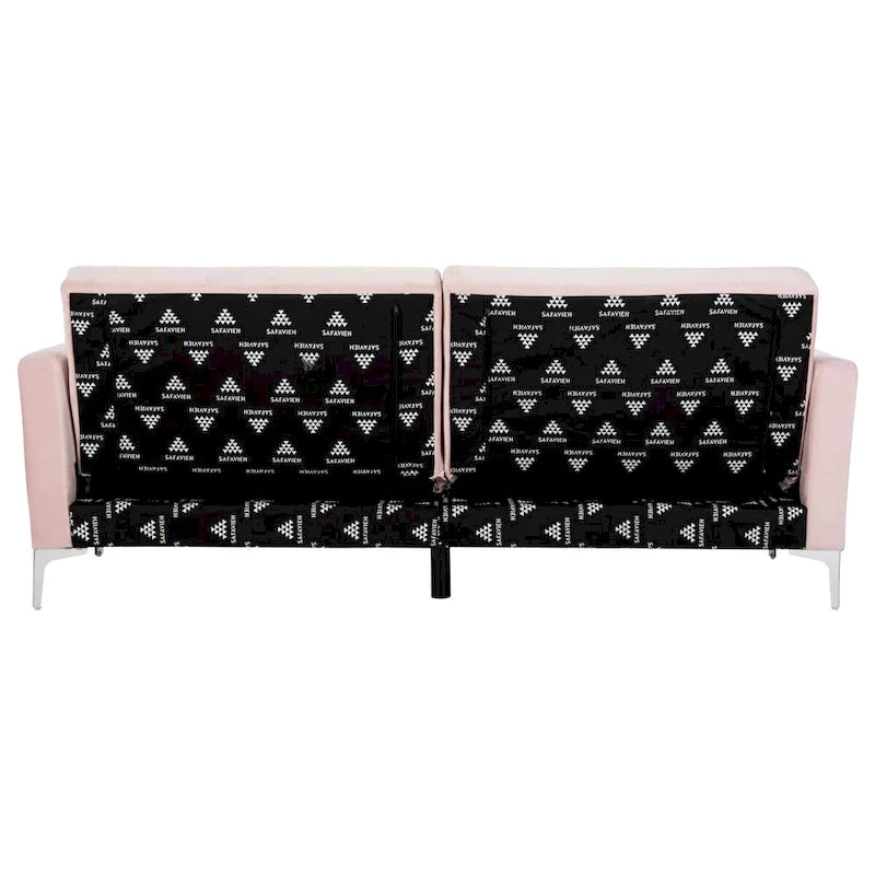 SAFAVIEH Ayana Contemporary Velvet Foldable Futon Bed