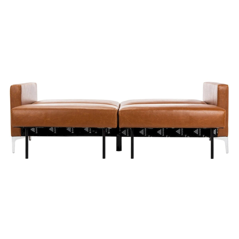 SAFAVIEH Ayana Contemporary Velvet Foldable Futon Bed