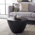 SAFAVIEH Carleen Drum Coffee Table - 24 W x 24 D x 16 H - 24Wx24Dx16H