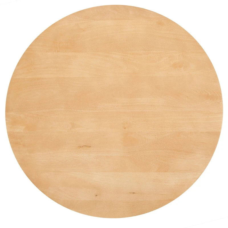 SAFAVIEH Couture Isavella Rd Wood Coffee Table - 35 In W x 35 In D x 16 In H - 35Wx35Dx16H