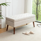Storage Bench with Storage Bench for Bedroom End of Bed Bench Foot of Bed Bench Entryway Bench Storage Ottoman Bench