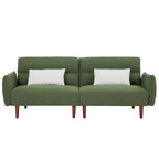 GEITIN Convertible Futon Sofa Bed with 2 Pillows