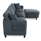 Wooden Frame Free Combination Sofa Couch