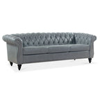 84.65 Rolled Arm Chesterfield 3 Seater Sofa