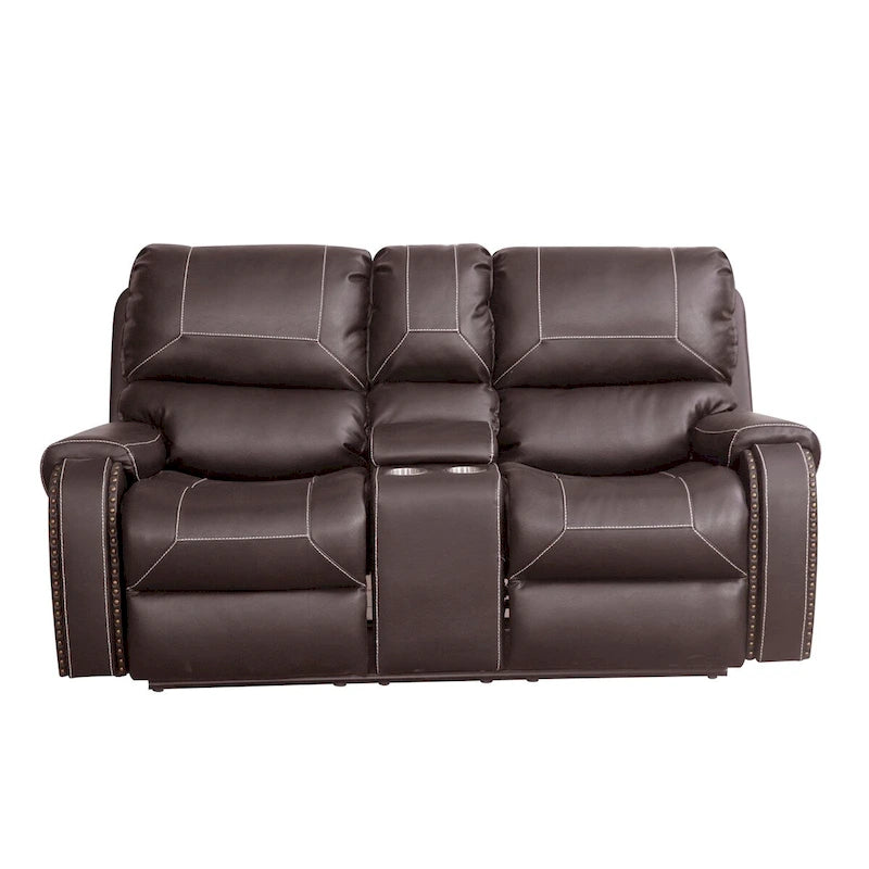 Contemporary Reclining Seating Collection Functional Sectional Sofa Set