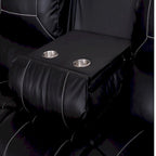 Contemporary Reclining Seating Collection Functional Sectional Sofa Set