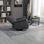 Swivel Manual Recliner Chair 360 Degree Leisure Arm Chair, Nursery Rocking Chairs