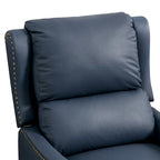 COZYMAN Leather Pushback Recliner Comfortable Living Room Chair