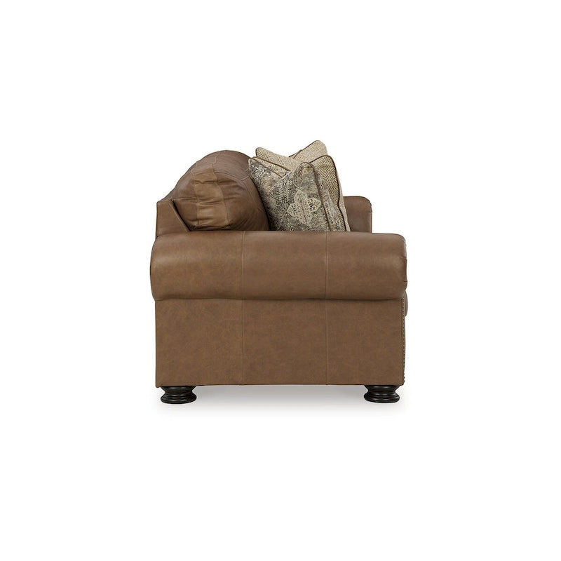 Signature Design by Ashley Carianna Caramel Queen Sofa Sleeper - 101 W x 40 D x 40 H