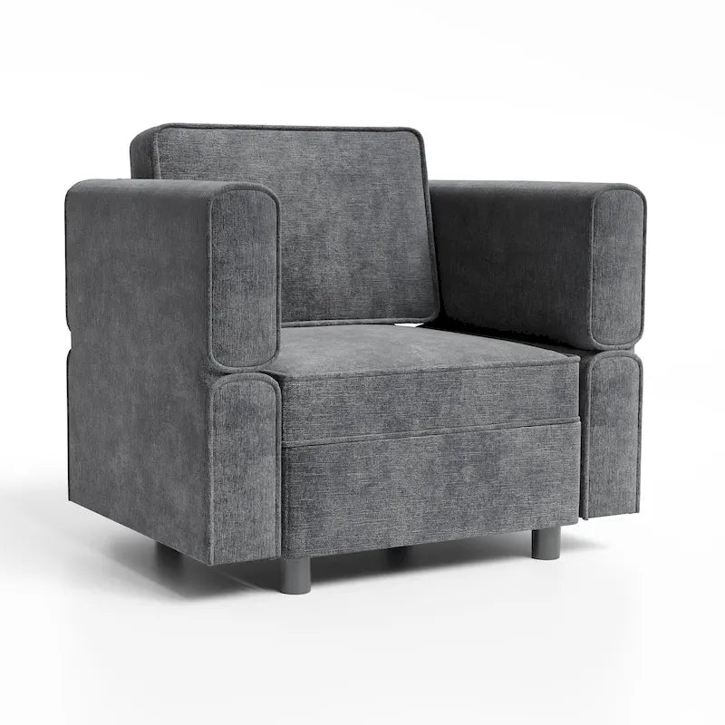 Loveseat Sofa with Storage Seat