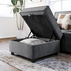 Loveseat Sofa with Storage Seat