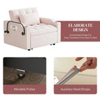 Ouyessir 3 in 1 Multi-Functional Convertible Single Sleeper Sofa Bed for Small Living Spaces
