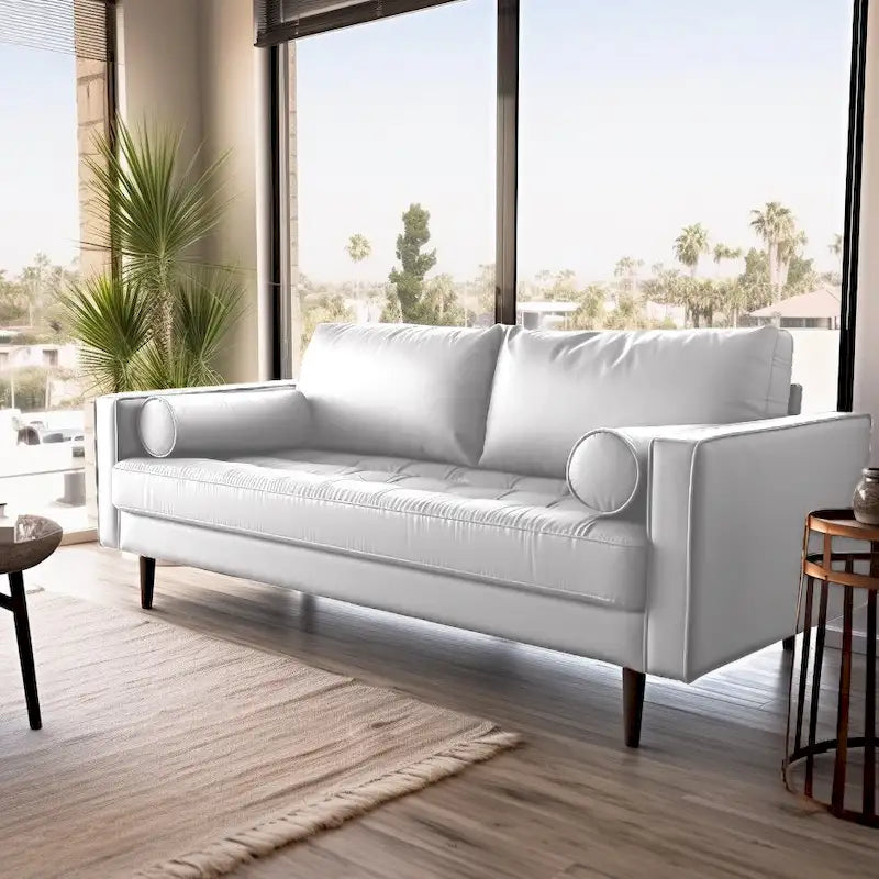 Birkdale 70.1 Faux Leather Sofa