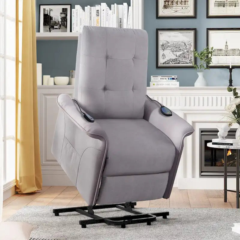 Power Lift Chair for Elderly with Adjustable Massage Function Recliner Chair
