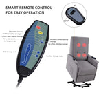 Power Lift Chair for Elderly with Adjustable Massage Function Recliner Chair