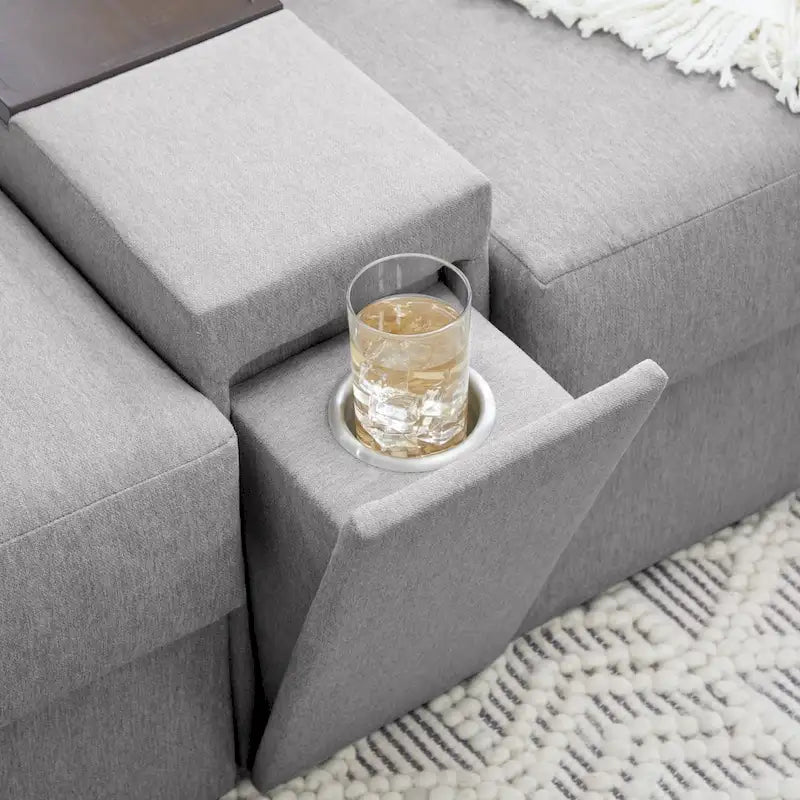 Flex Narrow Hub for Flex Sectional by Flexsteel - 10 x 24 x 37