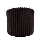 30.7W Faux Fur Upholstered Accent Chair Swivel Barrel Chair
