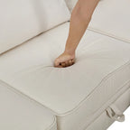 Modern U-Shape Modular Sectional Sofa, Convertible Sofa Bed with Reversible Chaise