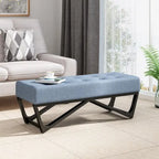 Modern Upholstered Bench for Bedside Living Room and Entryway