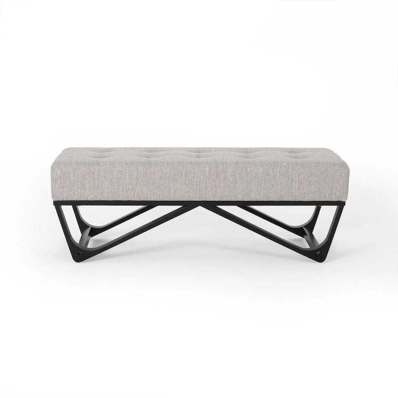 Modern Upholstered Bench for Bedside Living Room and Entryway