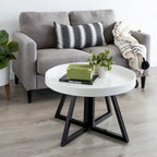 Kate and Laurel Avery 30-inch Round Coffee Table - 30 Diameter