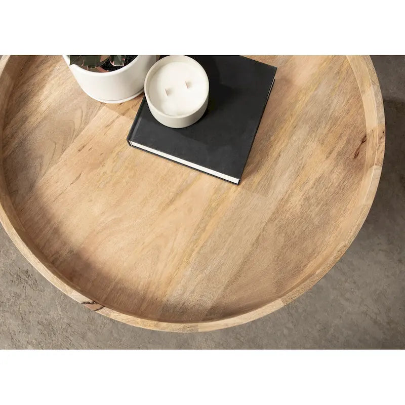 Kate and Laurel Avery 30-inch Round Coffee Table - 30 Diameter