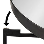 Kate and Laurel Celia Round Metal Side Table - 18.25x18.25x22