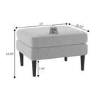 Convenience Concepts Designs4Comfort Marlow Mid Century Ottoman